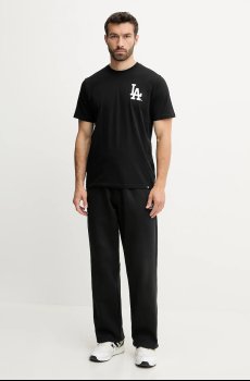 Хлопковая футболка 47 brand MLB Los Angeles Dodgers