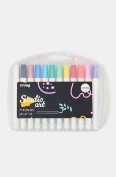Набір акрилових маркерів 24 pack - різнобарвний