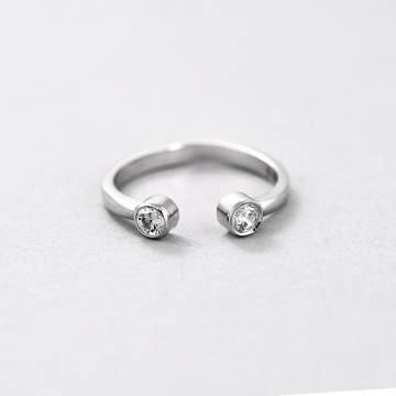Серебряное кольцо Minimal 10446-16 16 Серебряное кольцо Minimal 10446-16 16