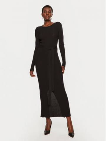 TWINSET Трикотажна сукня 242TP3043 Чорний Slim Fit TWINSET Трикотажна сукня 242TP3043 Чорний Slim Fit