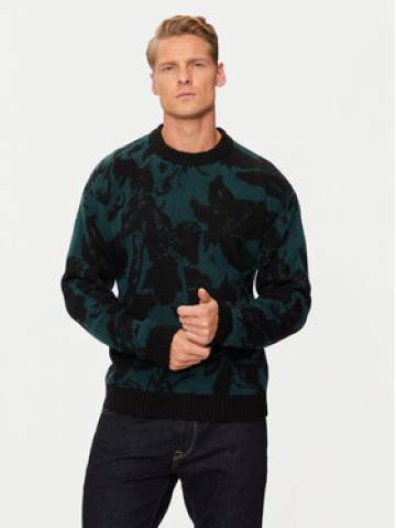 Jack&Jones Светр Rollie 12215468 Зелений Relaxed Fit Jack&Jones Светр Rollie 12215468 Зелений Relaxed Fit