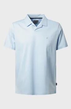 Мужское голубое поло Голубой S Pierre Cardin PC.-C5 21546.2122