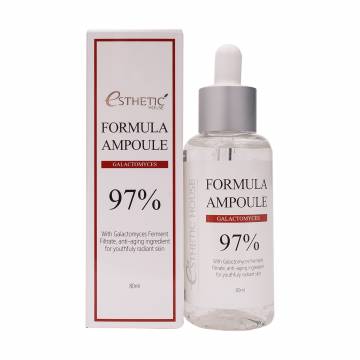 Сыворотка для лица Esthetic House Formula Ampoule Galactomyces 97% с ферментированными дрожжевыми грибами, 80 мл