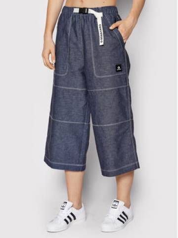 Converse Кюлоти Chambray 10023201-A02 Cиній Relaxed Fit Converse Кюлоти Chambray 10023201-A02 Cиній Relaxed Fit