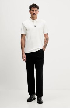 Хлопковое поло HUGO Deabono_D