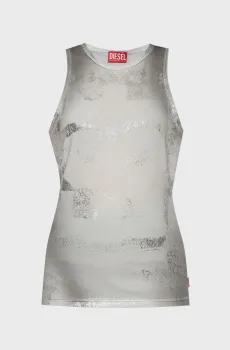 Женская серая майка T-ANNY MAGLIETTA Серый S Diesel A17242 0WIBN