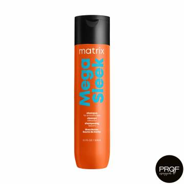 Шампунь для гладкости волос Matrix Total Results Mega Sleek Shampoo с маслом Ши, 300 мл Шампунь для гладкости волос Matrix Total Results Mega Sleek Shampoo с маслом Ши, 300 мл
