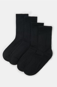 Шкарпетки, 4 пари - чорний