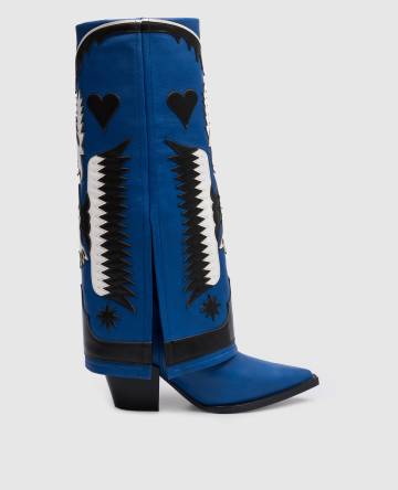 Синие кожаные казаки