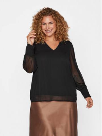 Vila Блузка 14088480 Чорний Regular Fit Vila Блузка 14088480 Чорний Regular Fit