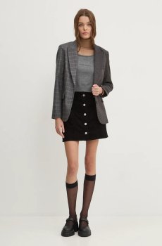 Топ с примесью шелка Guess Jeans