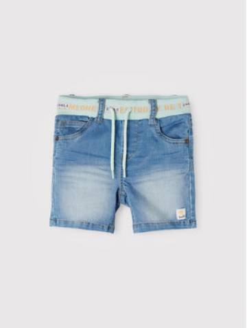 NAME IT Джинсові шорти 13202337 Голубий Regular Fit NAME IT Джинсові шорти 13202337 Голубий Regular Fit