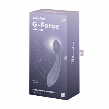 Вибратор для точки G Satisfyer G-Force фиолетовый, 1 шт Вибратор для точки G Satisfyer G-Force фиолетовый, 1 шт