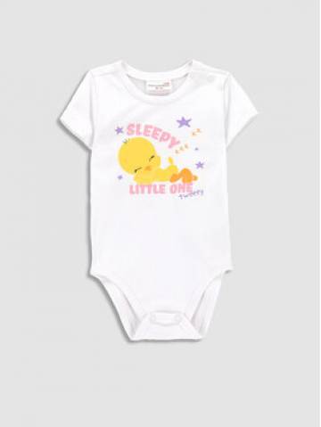 Coccodrillo Боді WC3112204LIG Білий Regular Fit Coccodrillo Боді WC3112204LIG Білий Regular Fit
