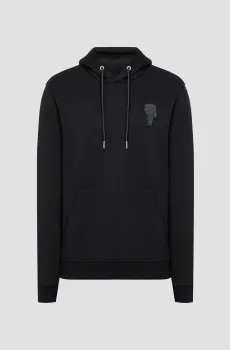 Мужское черное худи Черный S Karl Lagerfeld 533910.705402;990