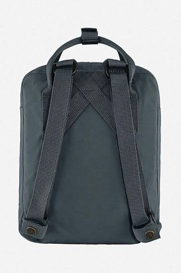 Рюкзак Fjallraven Kanken Mini цвет серый маленький с аппликацией F23561.031-031 Рюкзак Fjallraven Kanken Mini цвет серый маленький с аппликацией F23561.031-031