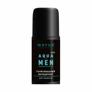 Парфюмированный шариковый дезодорант Mayur Aqua For Men мужской, 50 мл Парфюмированный шариковый дезодорант Mayur Aqua For Men мужской, 50 мл