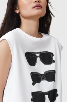 Хлопковый топ AllSaints SUNNIES