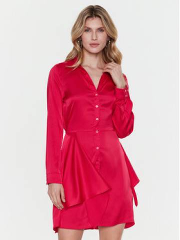 Guess Сукня-сорочка Alya W2BK83 WF1T2 Рожевий Regular Fit Guess Сукня-сорочка Alya W2BK83 WF1T2 Рожевий Regular Fit