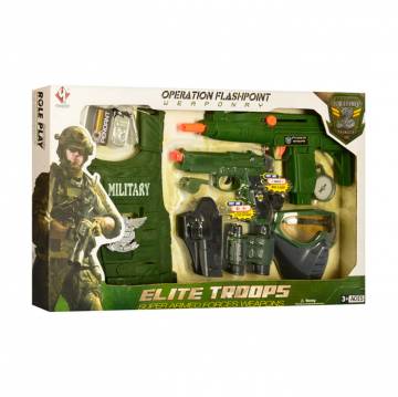 Детский игровой набор военного YUE QIANG (M013A) Детский игровой набор военного YUE QIANG (M013A)