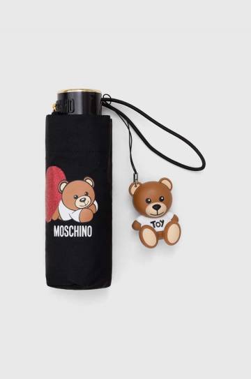Зонтик Moschino цвет чёрный 8188 Зонтик Moschino цвет чёрный 8188