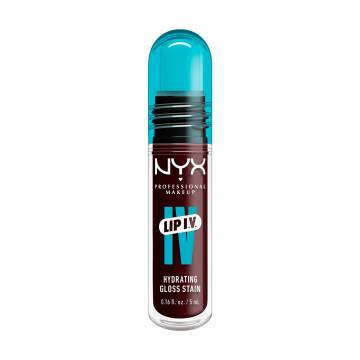Блеск-тинт для губ NYX Professional Makeup Lip I.V. Hydrating Lip Gloss Stain 15 Water Bout Wine?, 5 мл Блеск-тинт для губ NYX Professional Makeup Lip I.V. Hydrating Lip Gloss Stain 15 Water Bout Wine?, 5 мл