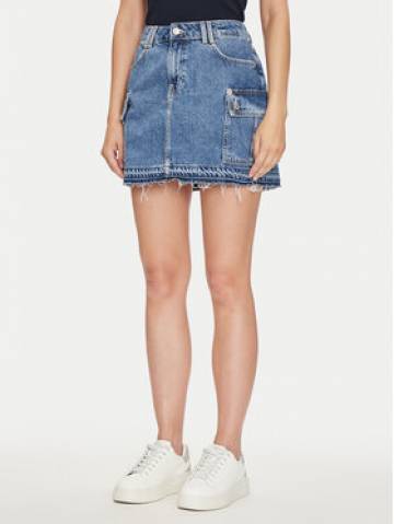 Guess Джинсова спідниця W4YD52 D5B65 Голубий Regular Fit Guess Джинсова спідниця W4YD52 D5B65 Голубий Regular Fit