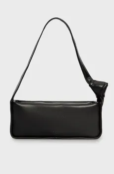Женская черная сумка KNOTTED SHOULDER BAG26 Черный ONESIZE Calvin Klein K60K613055