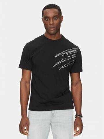 Plein Sport Футболка SAEC MTK8019 STE001N Чорний Regular Fit Plein Sport Футболка SAEC MTK8019 STE001N Чорний Regular Fit