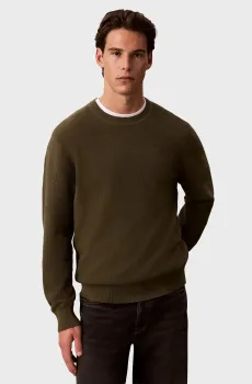 Мужской темно-зеленый джемпер TXTRD 12GG Зеленый XL Calvin Klein LV04LF304G