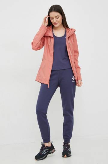 Куртка outdoor Columbia Sunrise Ridge цвет оранжевый переходная Куртка outdoor Columbia Sunrise Ridge цвет оранжевый переходная