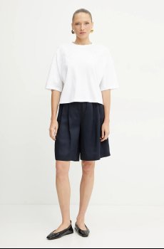 Хлопковая футболка BOSS