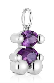 Серебряный кулон Tous Bold Bear Lab