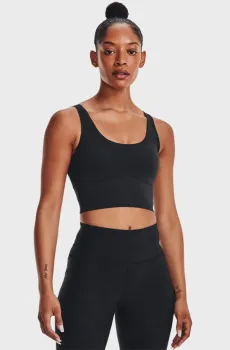 Женский черный топ Meridian Fitted Crop Tank Черный XS Under Armour 1373924-001