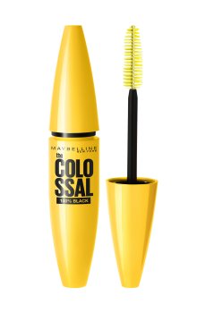 Тушь для ресниц Maybelline New York The Colossal 100% Black, черная, 10.7 мл