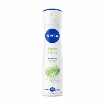 Антиперспирант NIVEA Свежесть цитруса, спрей, 150 мл Антиперспирант NIVEA Свежесть цитруса, спрей, 150 мл