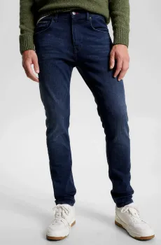 Мужские темно-синие джинсы TAPERED HOUSTON PSTR NEPON IND Синий 34-32 Tommy Hilfiger MW0MW33352