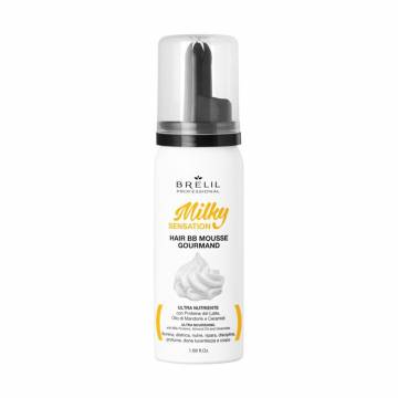 Многофункциональный мусс для волос Brelil Professional Milky Sensation Beauty Hair BB Mousse Gourmand 10 в 1, 50 мл Многофункциональный мусс для волос Brelil Professional Milky Sensation Beauty Hair BB Mousse Gourmand 10 в 1, 50 мл