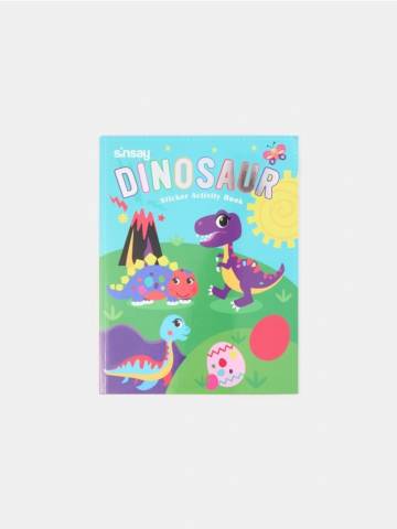 Розмальовка з наліпками - різнобарвний