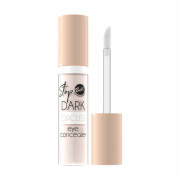 Осветляющий консилер для кожи вокруг глаз Bell Stop Dark Circles Eye Concealer 01 Soft Porcelain, 6.5 г Осветляющий консилер для кожи вокруг глаз Bell Stop Dark Circles Eye Concealer 01 Soft Porcelain, 6.5 г