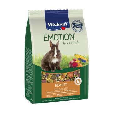 Корм для кроликов Vitakraft Emotion Beauty Selection, 1.5 кг Корм для кроликов Vitakraft Emotion Beauty Selection, 1.5 кг