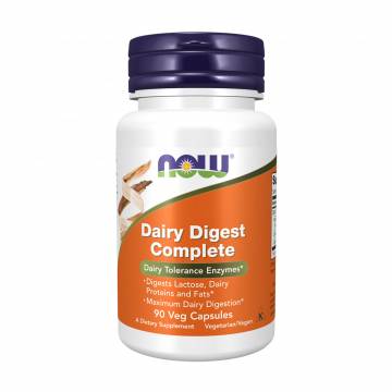 Молочные ферменты NOW foods Dairy Digest Complete, 90 вегетарианских капсул Молочные ферменты NOW foods Dairy Digest Complete, 90 вегетарианских капсул