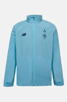 Юношеская голубая ветровка ФК «Динамо» Київ Shower Голубой XL New Balance YJ62P017SRF