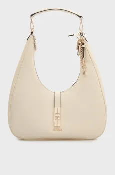 Женская белая сумка BROOKE HOBO Белый ONESIZE Guess HWBG9897020