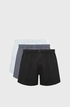 Мужские трусы (3 шт) Boxer Trad Разноцветный L Calvin Klein 000NB4006A