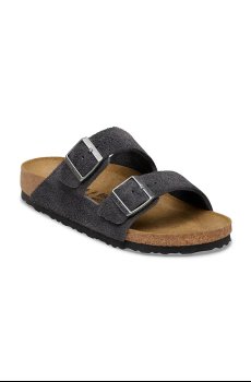 Замшевые шлепанцы Birkenstock Arizona