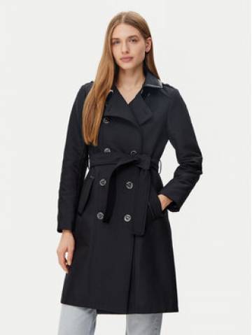 Morgan Тренч 251-GSELAM Чорний Regular Fit Morgan Тренч 251-GSELAM Чорний Regular Fit