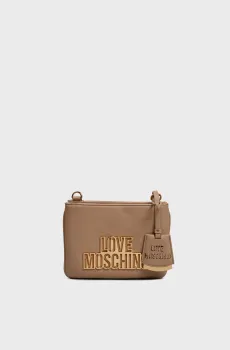 Женская бежевая сумка Бежевый ONESIZE Love Moschino JC4336PP0LKO0106
