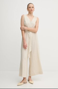 Льняной комбинезон United Colors of Benetton