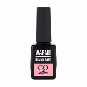 Камуфлирующая база для гель-лака GO Active Gummy Base 08 Peony, 10 мл Камуфлирующая база для гель-лака GO Active Gummy Base 08 Peony, 10 мл